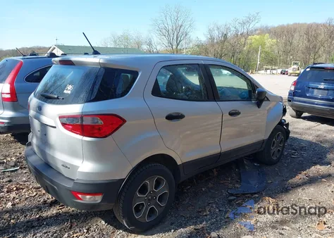 2018 Ford Ecosport S from USA, damaged, VIN MAJ6P1SL0JC233076
